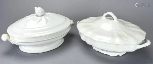 Pair Imperial & Johnson Bros Ironstone Turines