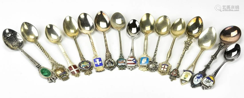 Collection Vintage Sterling Silver Spoons