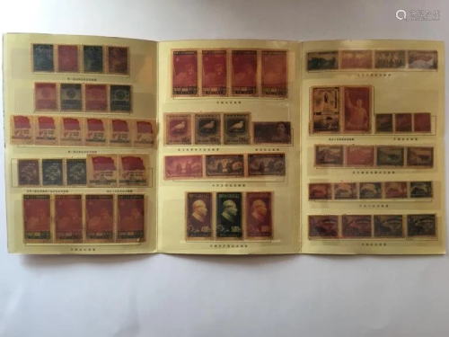 Chinese Commemorate Stamps Album