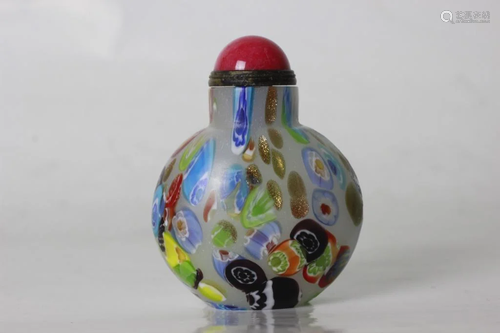 Chinese Glass Snuff Bottle