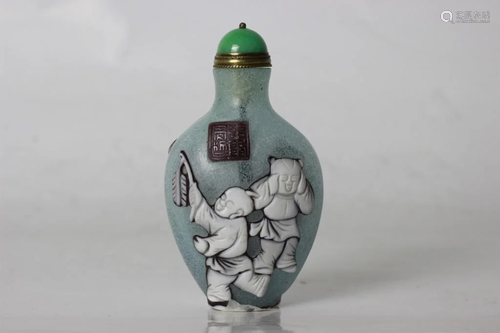 Chinese Glass Snuff Bottle