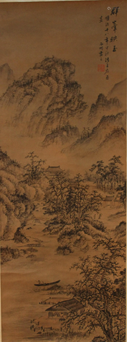 Chinese Hanging Scroll Painting