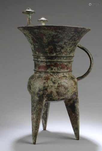 Chinese Bronze Water Jar
