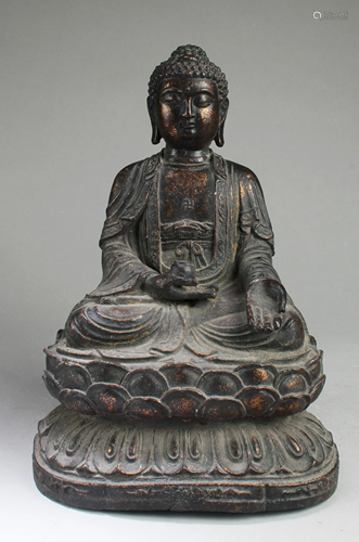 Chinese Bronze Buddha Statue