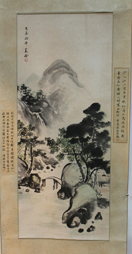 Chinese Hanging Scroll Painting