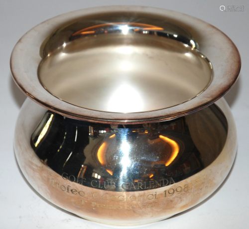 vaso in argento dm 15,5cm h 10cm