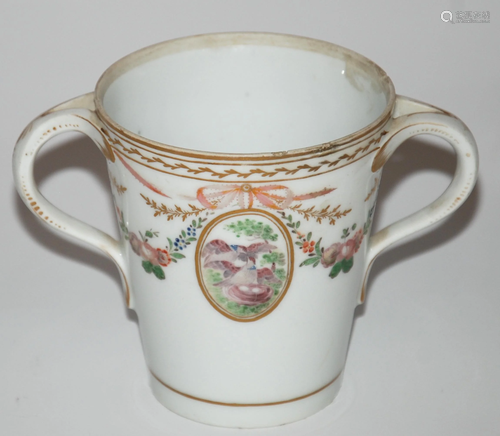 Clignancourt 1775-1791 tazza dipinta