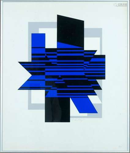 Victor Vasarely (1906 1997).