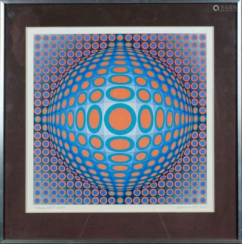 Victor Vasarely (1906 1997).