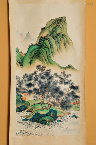 A Chinese Landscape Painting, Unknown Mark