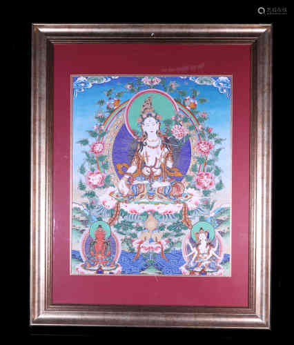 A Chinese K'o-ssu Thangka