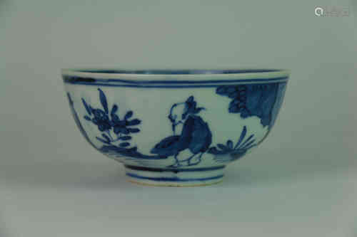 A Chinese Blue and White Porcelain Bowl