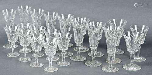 SAINT LOUIS Partie de service de verres en cristal…