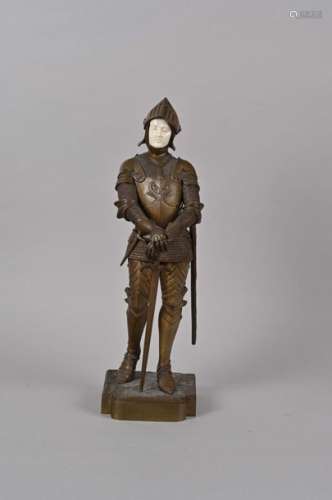 Georges OMERTH (act.1895 1925) Jeanne d'arc Statue…