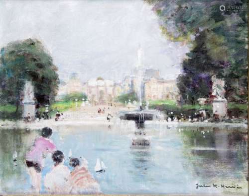 JULES RENE HERVE (1887 1998), Paris, le bassin des…