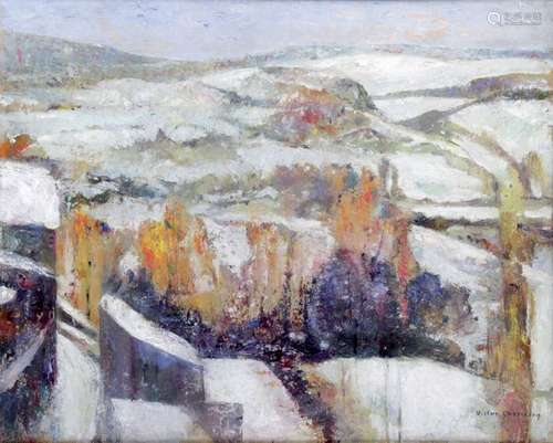 VICTOR CHARRETON (1864 1936), Vue de la terrasse u…