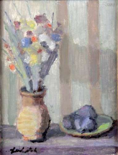 OSSIP LUBITCH (1896 1990), Vase de fleurs, 1962 Hu…