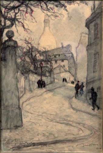 FERNAND FORTUNE TRUFFAUT 1866 1955. Montmartre, la…