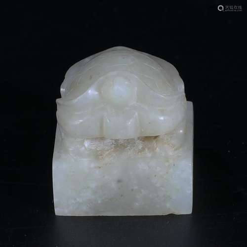 A Chinese Jade Seal 