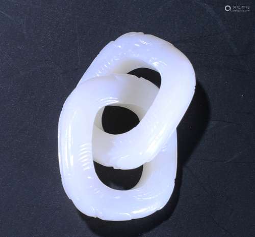 Two Chinese Jade Rings