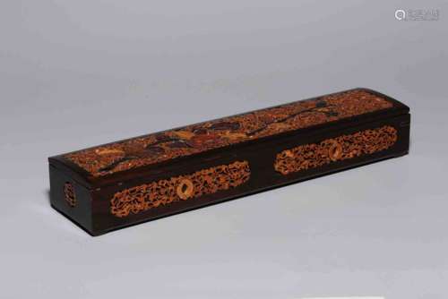 A Chinese Rosewood Fancy Box