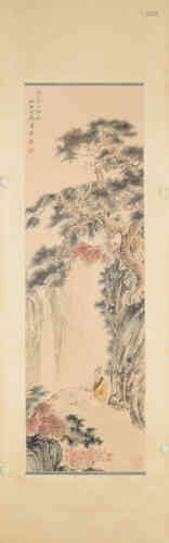 A Chinese Painting, Zhang Daqian Mark