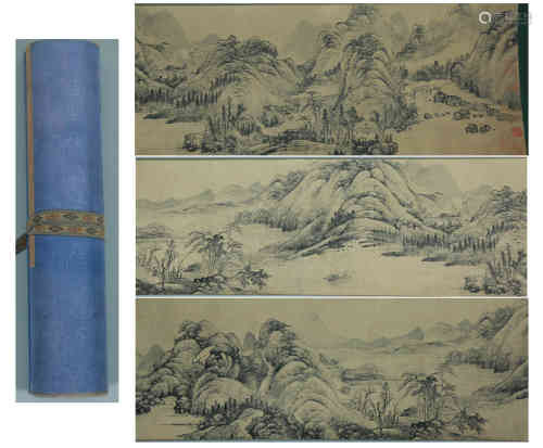 The Chinese Landscape Painting, Wang Yuanqi Mark 