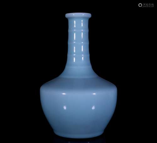 A Chinese Celadon Glazed Porcelain Vase