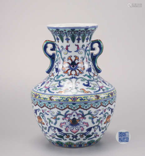 A Doucai Zun Vase