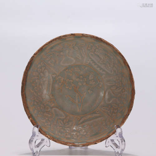 A Yingqing Glazed molded Plate