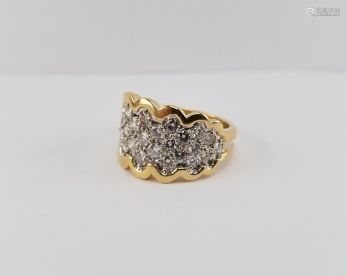 14K Gold & Diamond Ring