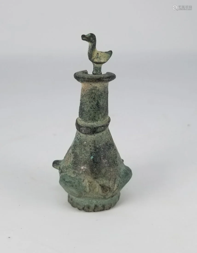 Bronze Cosmetics Container, Luristan ca 800-20…