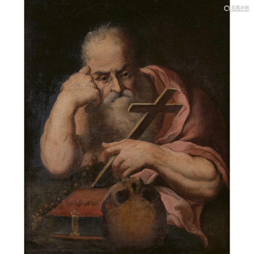 Italian painter 17th-18th century 74x60 cm.