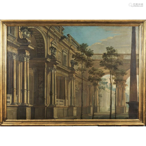 Italian painter 19th century 118x160 cm.