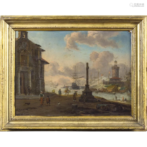 French painter 19th century 30x41 cm.