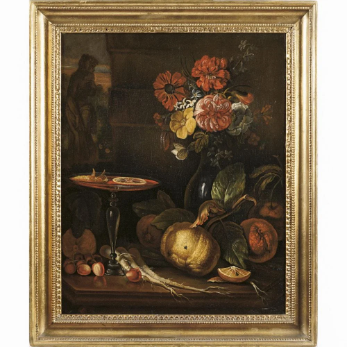 Flemish painter 18th - 19th century 59x46 cm.