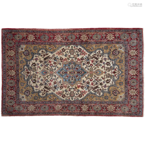 Persian carpet 20th century 208x136 cm.