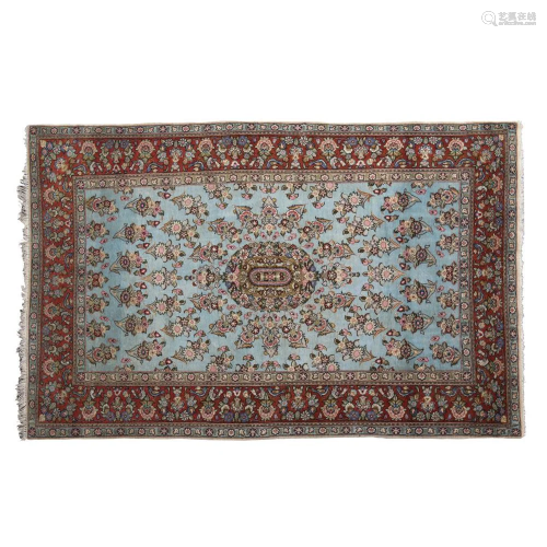 Persian carpet 20th century 211x137 cm.