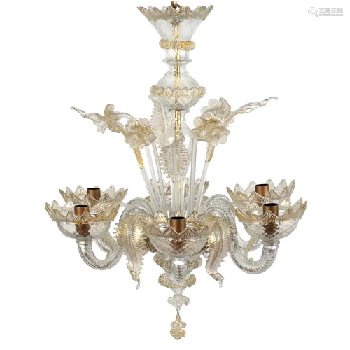 Murano glass chandelier, Mazzucato produc…