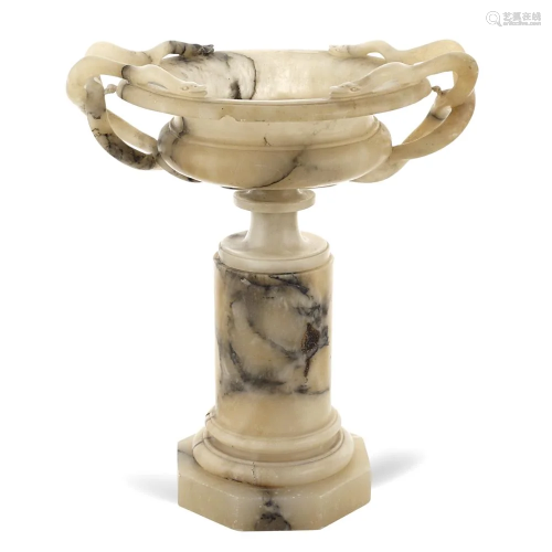 Alabaster stand Italy, 19th-20th century 43x40x30 …