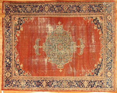 Antique Persian Mahal Rug