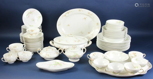 Limoges Wm Guerin Dinner Service