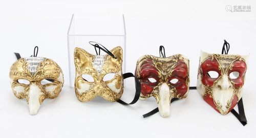 Group of Small Italian Masks