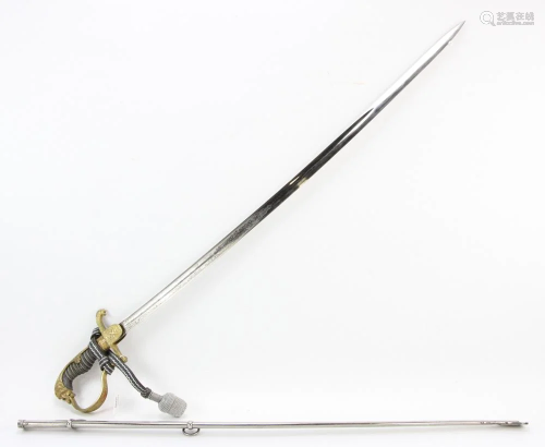 Prussian Officer's Sword with Portepee