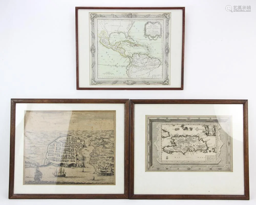 Three Early Engraved Maps