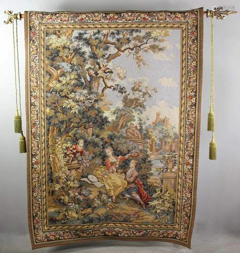 Point Genre Gobelins French Tapestry