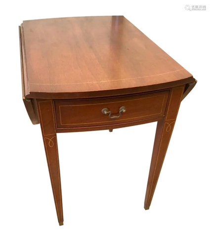 Federal Style Inlaid Mahogany Pembroke Table