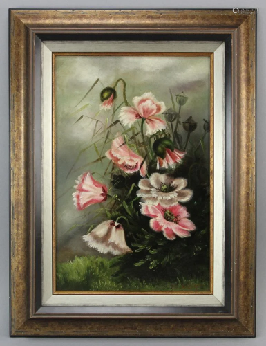 Signed Alice Chittenden, Poppies
