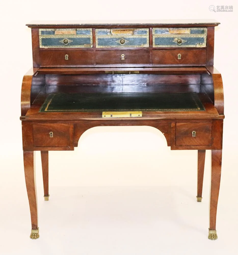 Early 19thC French Mahogany Writing Desk