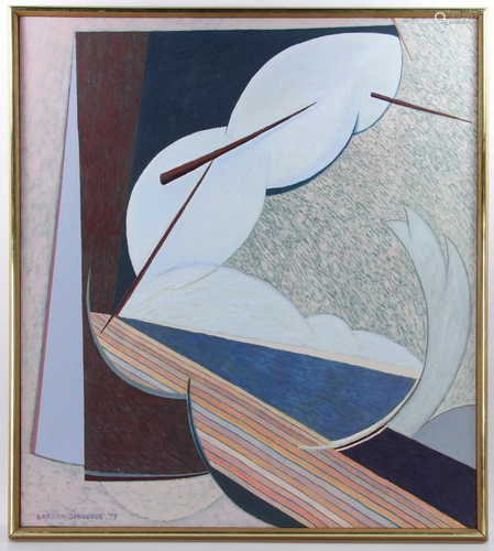 Garnon Donoghue, Abstract, Oil on Canvas